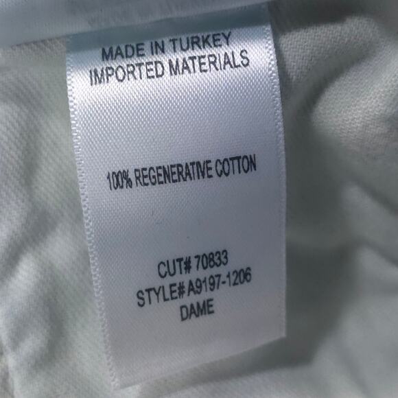 Agolde Dame Shorts High Rise Baggy Blue Denim Cuff Button Fly - Picture 10 of 11